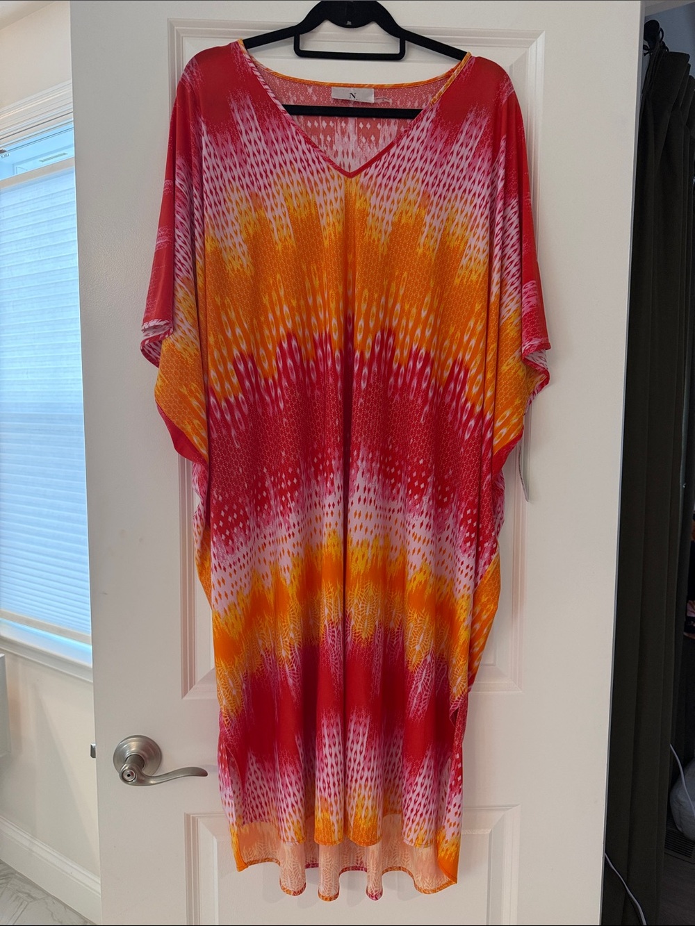 N by Natori Tahiti Print Caftan - M NWT